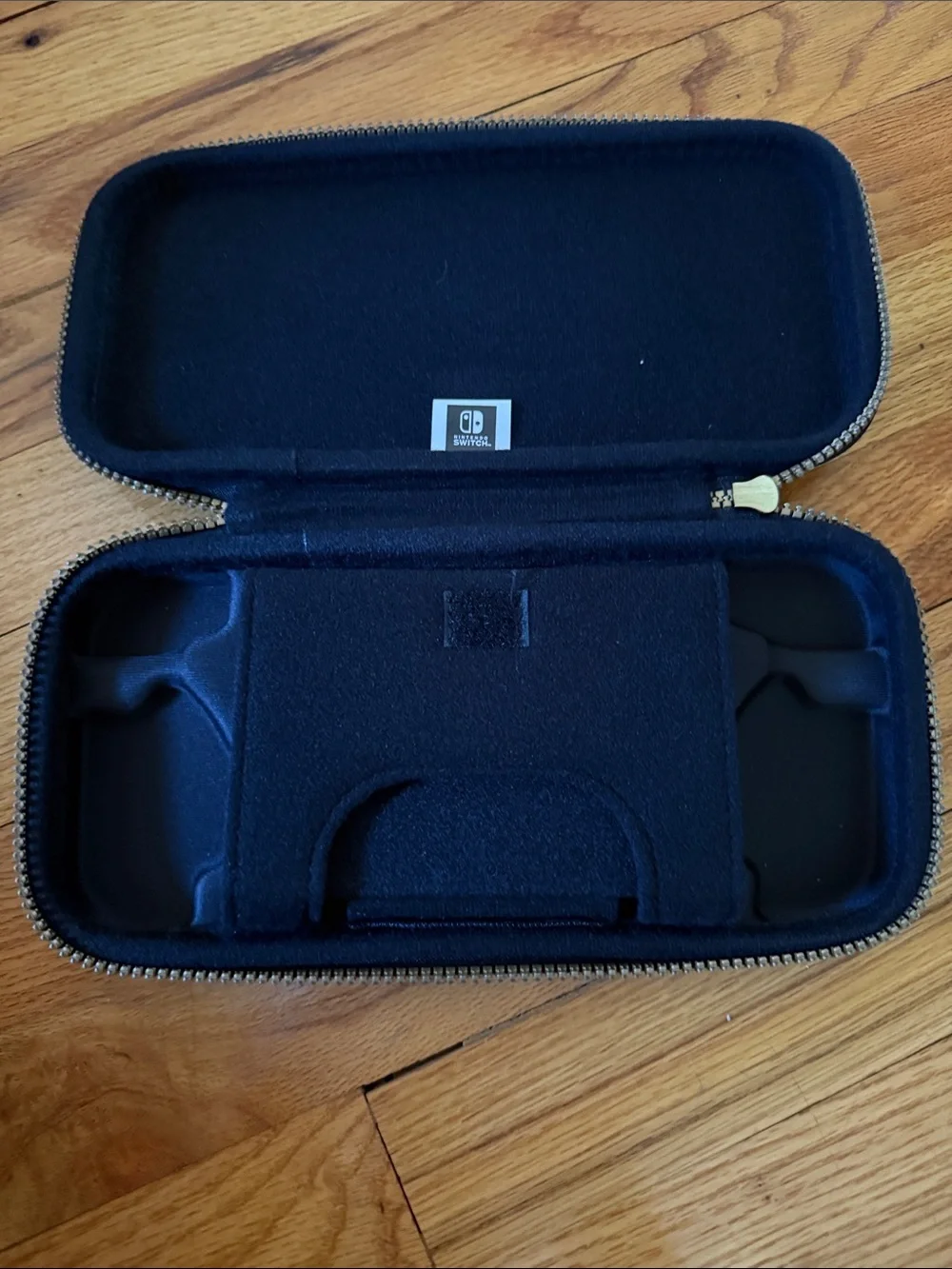 Nintendo Switch Black Zippered Travel Case with Game Card Storage